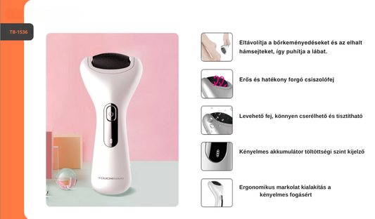 TOUCHBeauty™ Elektromos Pedikűr Készülék