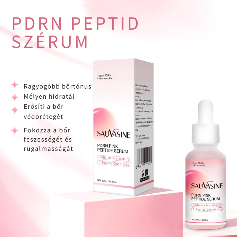 Sauvasine™ Prémium bőrfeszesítő és sejtmegújító arcszérum PDRN-nel és peptiddel