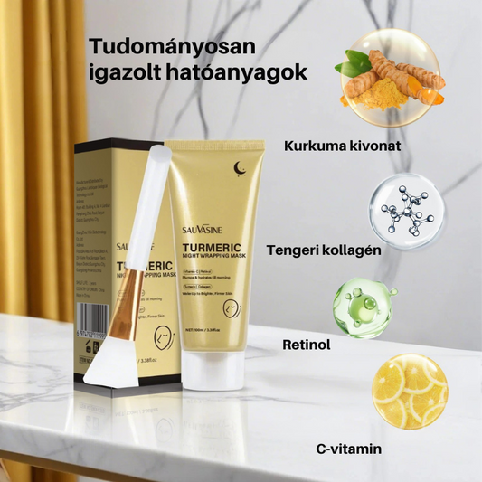 Sauvasine™ Kurkumás éjszakai bőrfeszesítő maszk