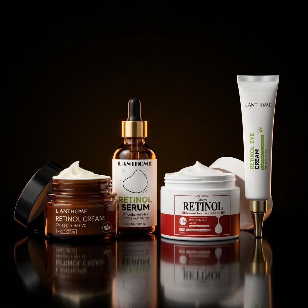 Lanthome™ 4 az 1 Retinol csomag mély ráncok ellen