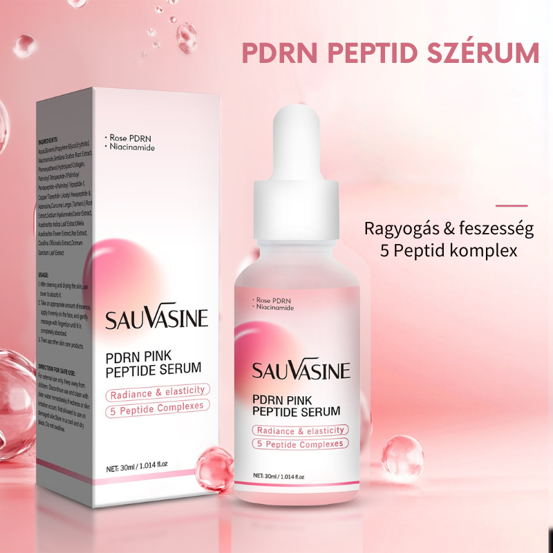 Sauvasine™ Prémium bőrfeszesítő és sejtmegújító arcszérum PDRN-nel és peptiddel