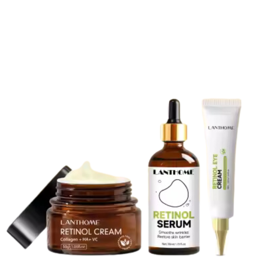 Lanthome™ 3 az 1 Retinol csomag mély ráncok ellen