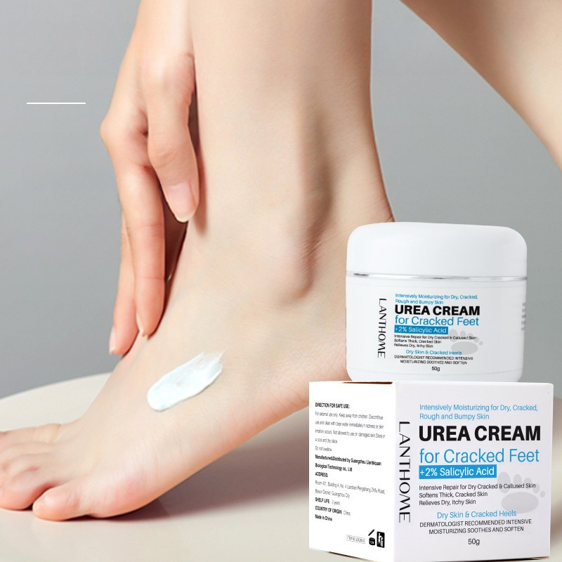 Lanthome™ Urea Krém – 40% Ureával és 2% Szalicilsavval a repedezett bőr ellen