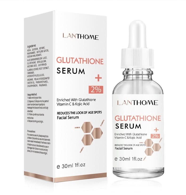 Lanthome™ Glutation szérum – Pigmentfoltok és fakó bőr ellen