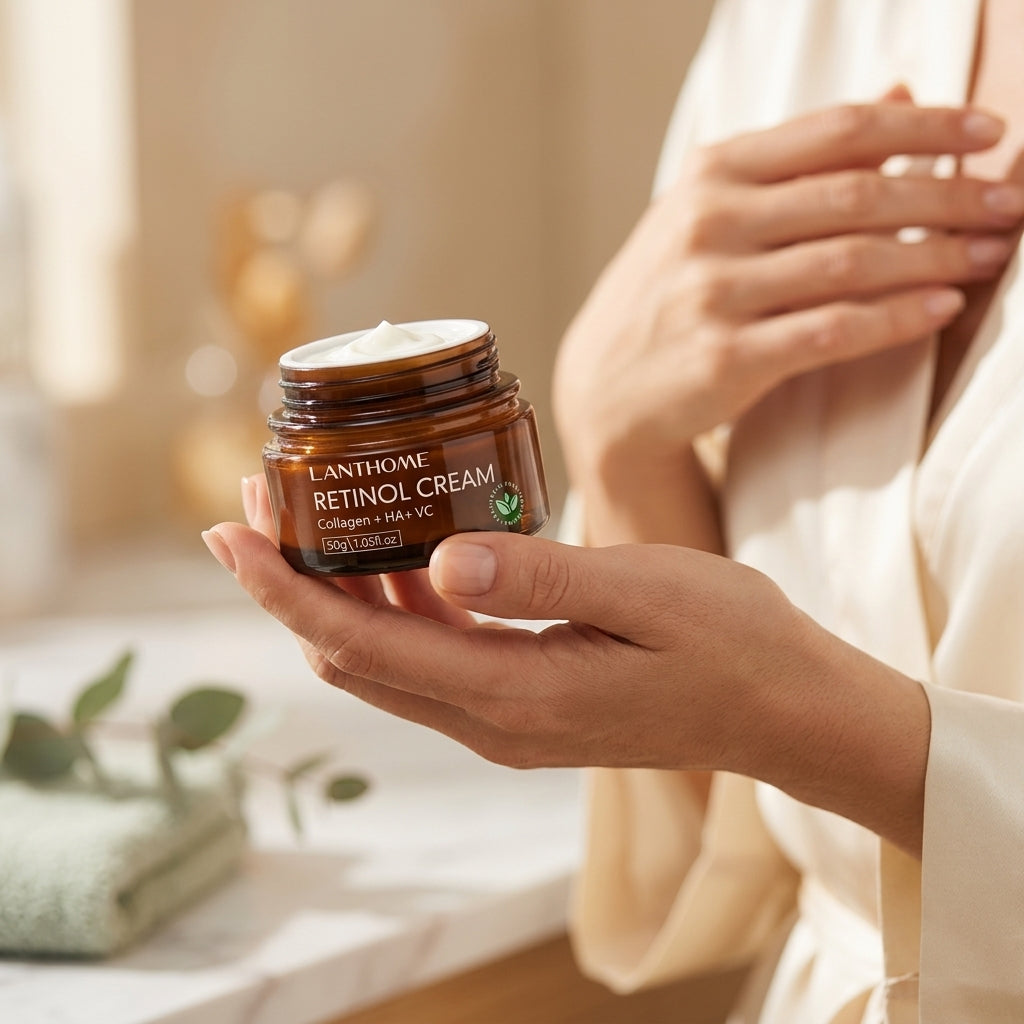 Lanthome™ kollagénes retinol arckrém a mély ráncok ellen