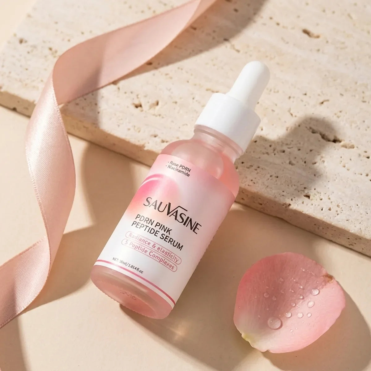Sauvasine PDRN Pink Peptide Serum